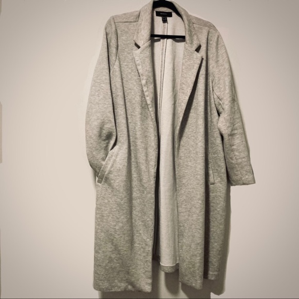 Forever21 heater grey duster coat